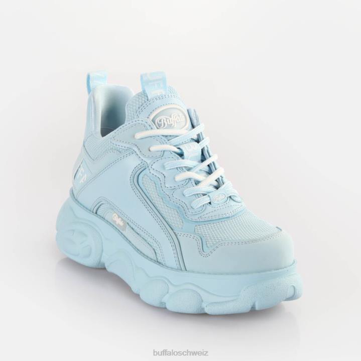 Buffalo CLD Chai Sneaker Low vegan 846Z429 Baby blau|Turnschuhe