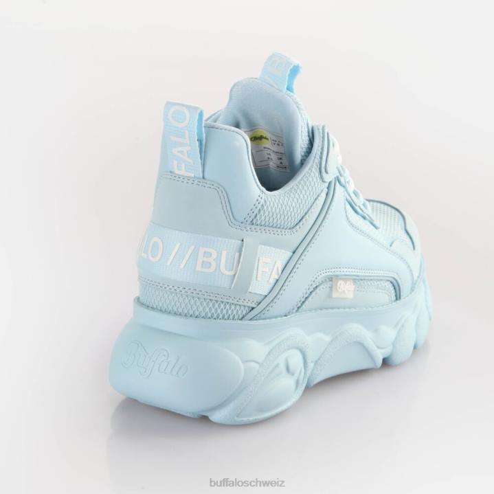 Buffalo CLD Chai Sneaker Low vegan 846Z429 Baby blau|Turnschuhe