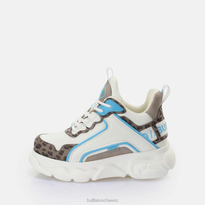 Buffalo CLD Chai Sneaker Low vegan 846Z535 Leo-Blau|Turnschuhe