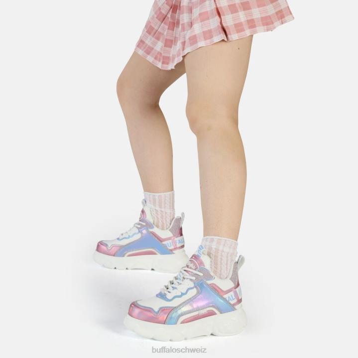 Buffalo CLD Chai Sneaker Low vegan 846Z588 Meerjungfrau/Rosa|Turnschuhe