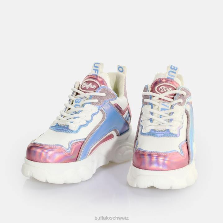 Buffalo CLD Chai Sneaker Low vegan 846Z588 Meerjungfrau/Rosa|Turnschuhe