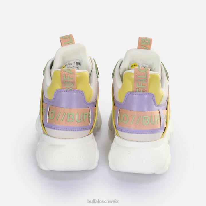 Buffalo CLD Chai Sneaker Low vegan 846Z63 lila/mint|Turnschuhe