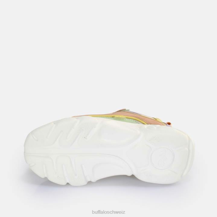 Buffalo CLD Chai Sneaker Low vegan 846Z63 lila/mint|Turnschuhe