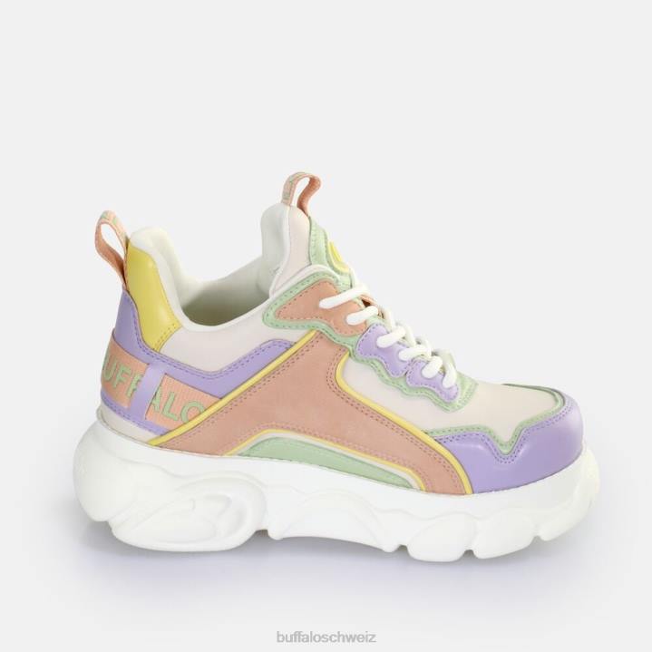 Buffalo CLD Chai Sneaker Low vegan 846Z63 lila/mint|Turnschuhe