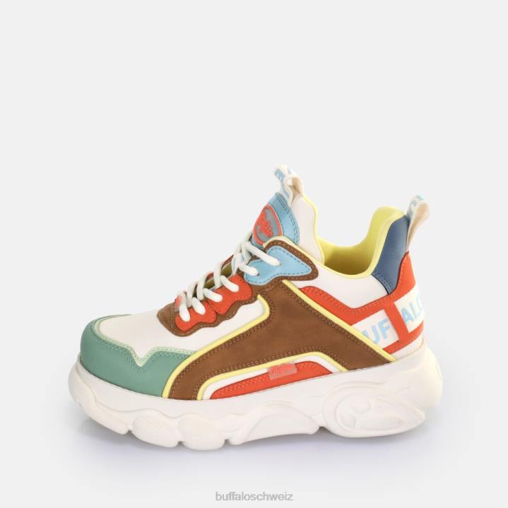 Buffalo CLD Chai Sneaker Low vegan 846Z64 lebendiges Multi|Turnschuhe