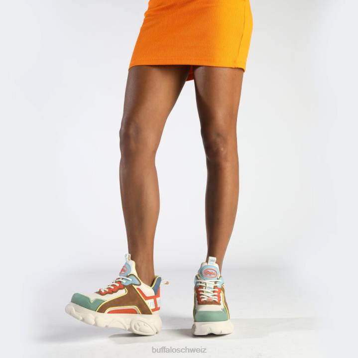 Buffalo CLD Chai Sneaker Low vegan 846Z64 lebendiges Multi|Turnschuhe