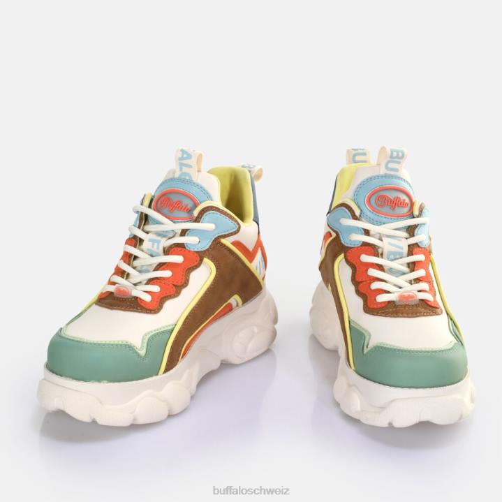 Buffalo CLD Chai Sneaker Low vegan 846Z64 lebendiges Multi|Turnschuhe