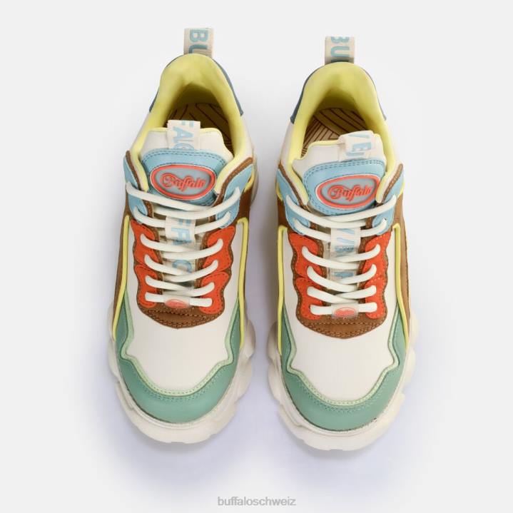 Buffalo CLD Chai Sneaker Low vegan 846Z64 lebendiges Multi|Turnschuhe