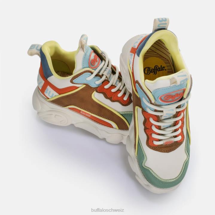Buffalo CLD Chai Sneaker Low vegan 846Z64 lebendiges Multi|Turnschuhe