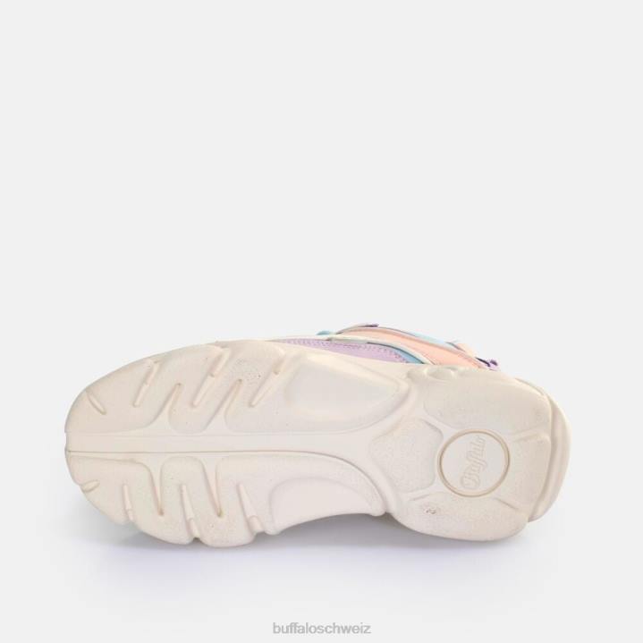 Buffalo CLD Chai Sneaker Low vegan 846Z66 lila/hellblau|Turnschuhe