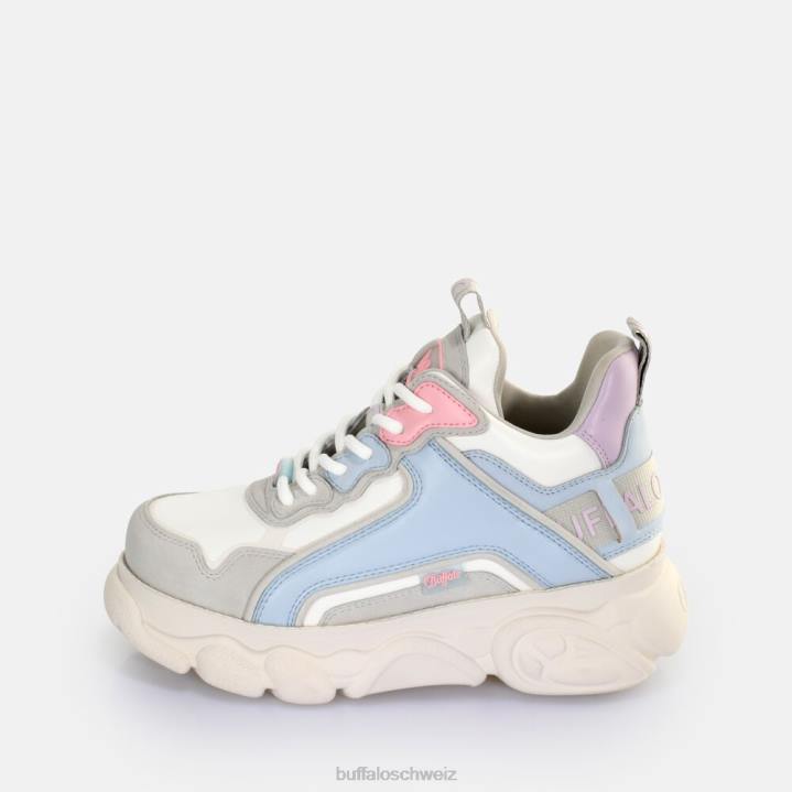 Buffalo CLD Chai Sneaker Low vegan 846Z67 Blau grau|Turnschuhe
