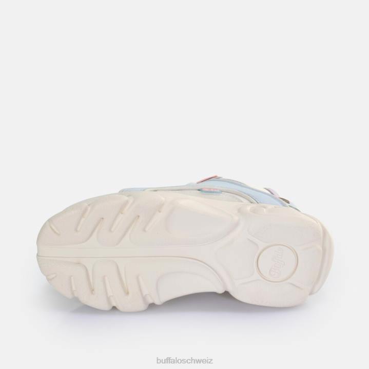Buffalo CLD Chai Sneaker Low vegan 846Z67 Blau grau|Turnschuhe