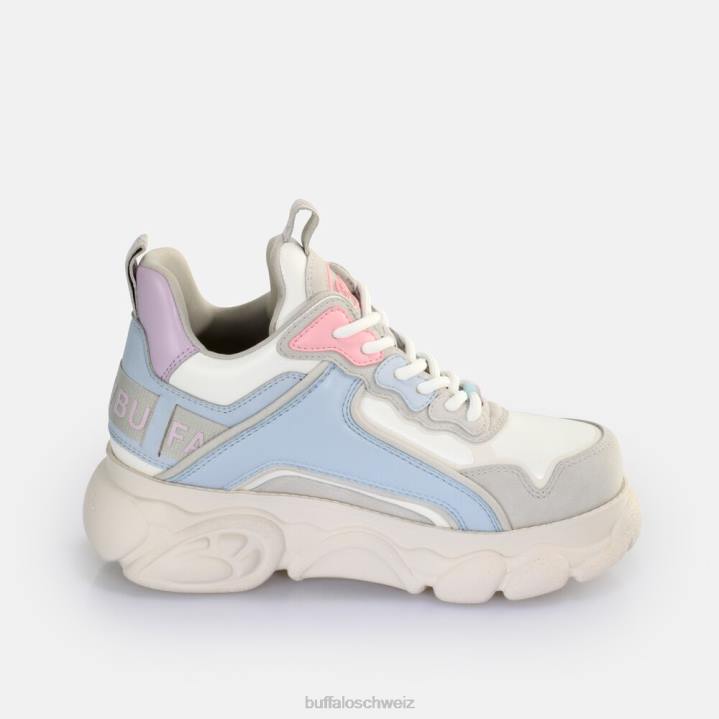 Buffalo CLD Chai Sneaker Low vegan 846Z67 Blau grau|Turnschuhe