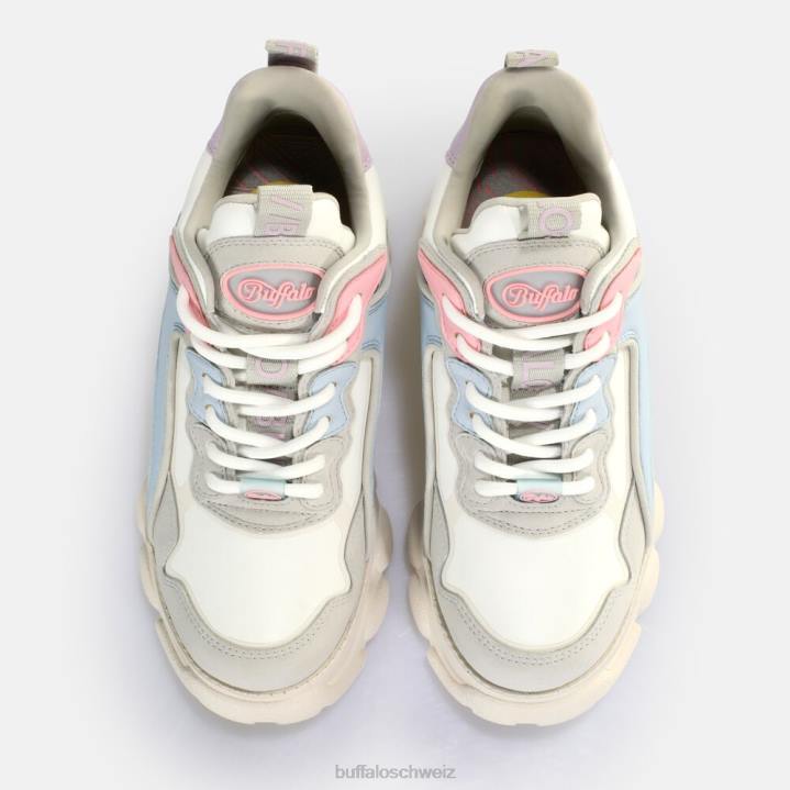 Buffalo CLD Chai Sneaker Low vegan 846Z67 Blau grau|Turnschuhe