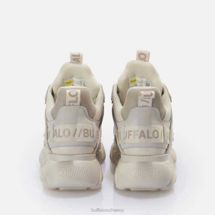 Buffalo CLD Chai Sneaker Low vegan 846Z772 creme/cremefarben|Turnschuhe