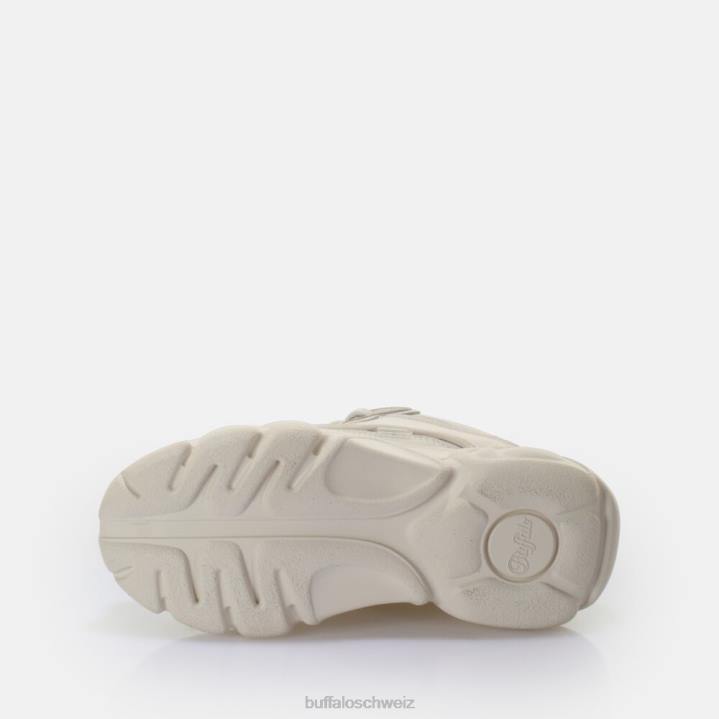 Buffalo CLD Chai Sneaker Low vegan 846Z772 creme/cremefarben|Turnschuhe