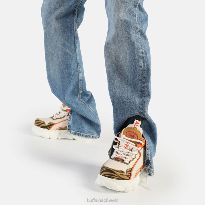 Buffalo CLD Chai Sneaker Low vegan 846Z775 Tigerorange|Turnschuhe