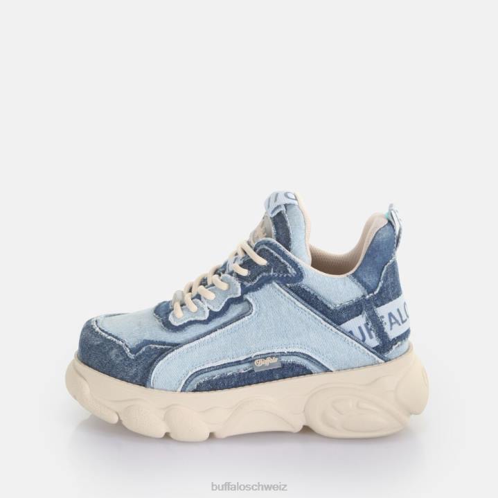 Buffalo CLD Chai Sneaker Low vegan 846Z79 Denim blassblau|Turnschuhe