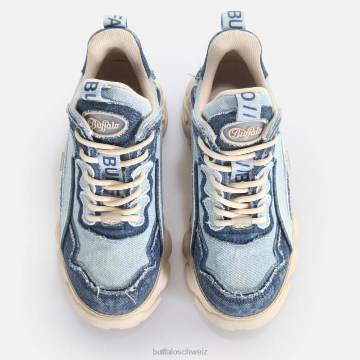 Buffalo CLD Chai Sneaker Low vegan 846Z79 Denim blassblau|Turnschuhe