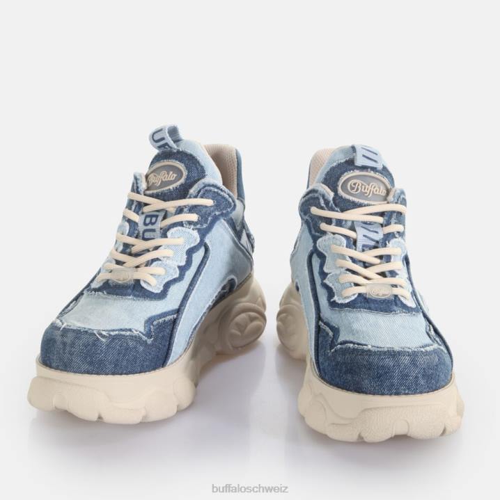 Buffalo CLD Chai Sneaker Low vegan 846Z79 Denim blassblau|Turnschuhe