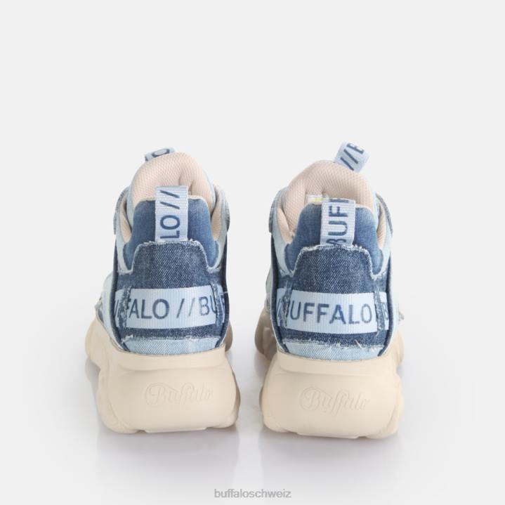 Buffalo CLD Chai Sneaker Low vegan 846Z79 Denim blassblau|Turnschuhe