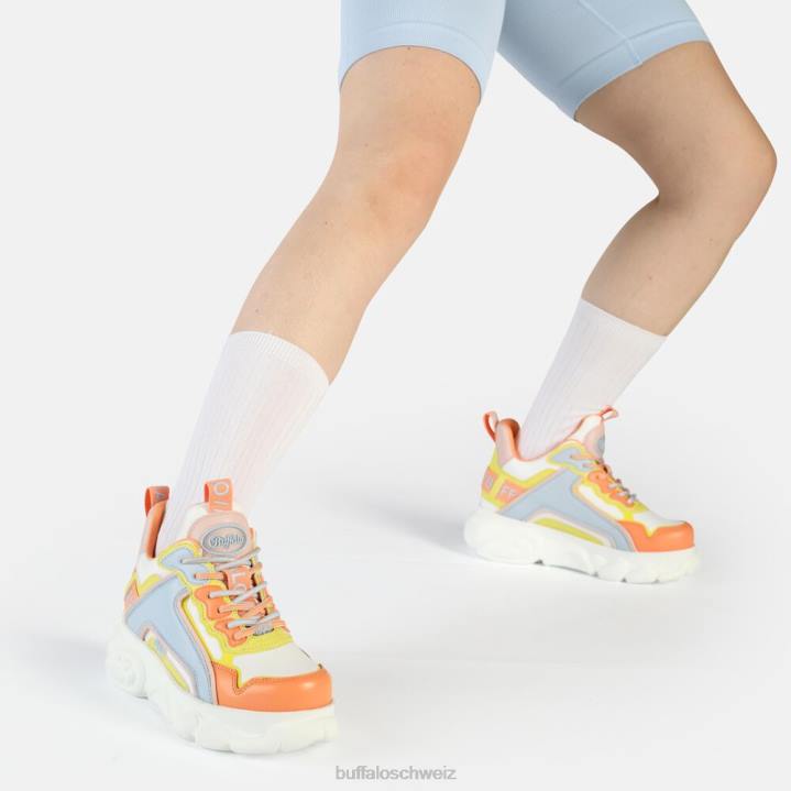 Buffalo CLD Chai Sneaker vegan 846Z918 pastellfarben mehrfarbig|Turnschuhe