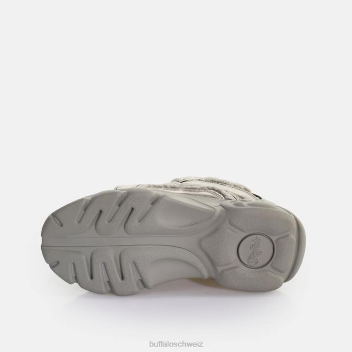 Buffalo CLD Chai Warm Sneaker Low vegan 846Z809 Silber-Grau|Turnschuhe