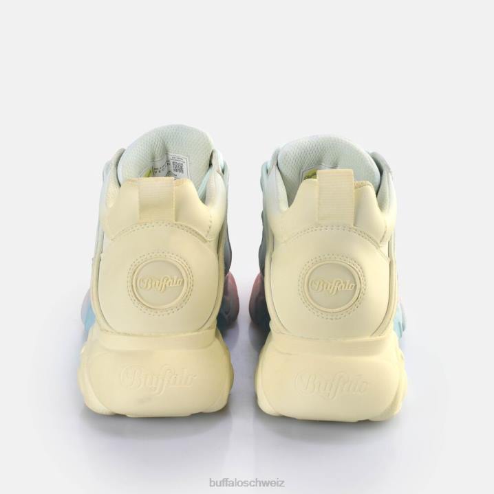 Buffalo CLD Corin Gradient Sneakers Low Vegan 846Z138 Pastellmischung|Turnschuhe