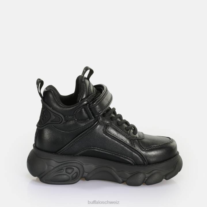 Buffalo CLD Corin Mid Sneaker Low vegan 846Z719 Schwarz|Turnschuhe