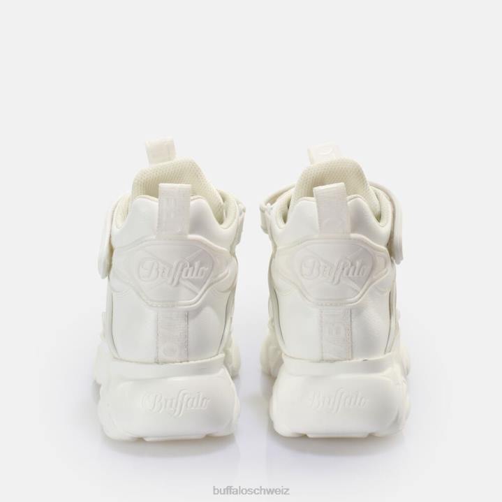 Buffalo CLD Corin Mid Sneaker Low vegan 846Z913 Weiss|Turnschuhe