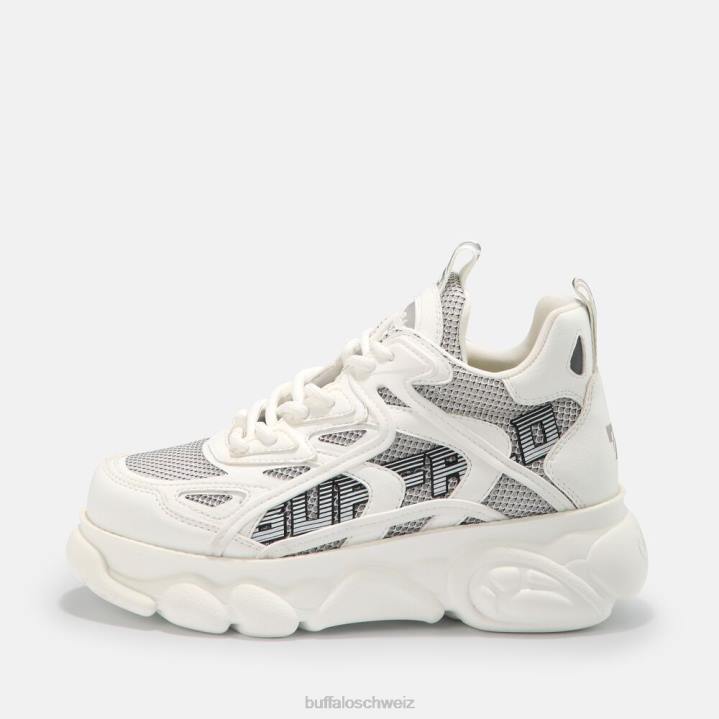 Buffalo CLD Grid Sneaker vegan 846Z876 Weiss|Turnschuhe
