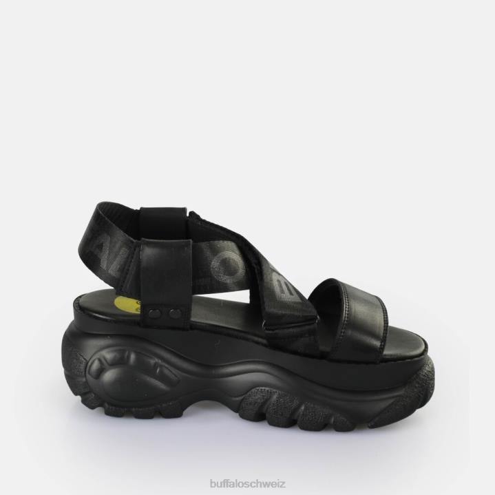 Buffalo Klassische und niedrige Sneakers 846Z447 Schwarz|Turnschuhe