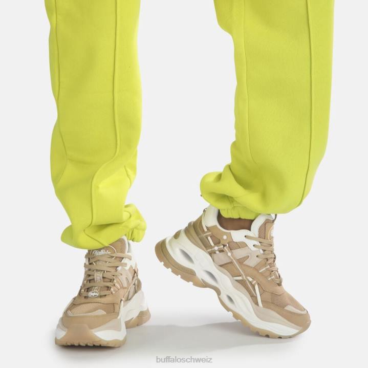 Buffalo Niedrige, vegane Triplet Hollow-Sneaker 846Z123 Beige|Turnschuhe