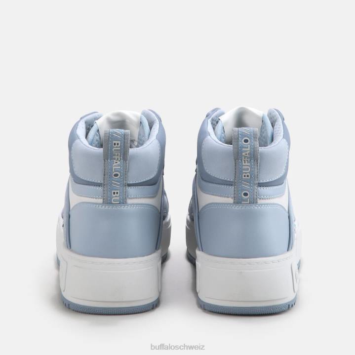 Buffalo RSE Mid High-Top-Sneaker vegan 846Z166 Blau|Turnschuhe