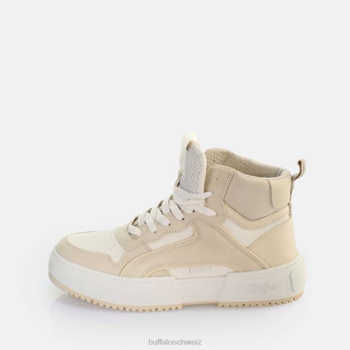 Buffalo RSE Mid Sneaker High vegan 846Z485 Beige|Turnschuhe