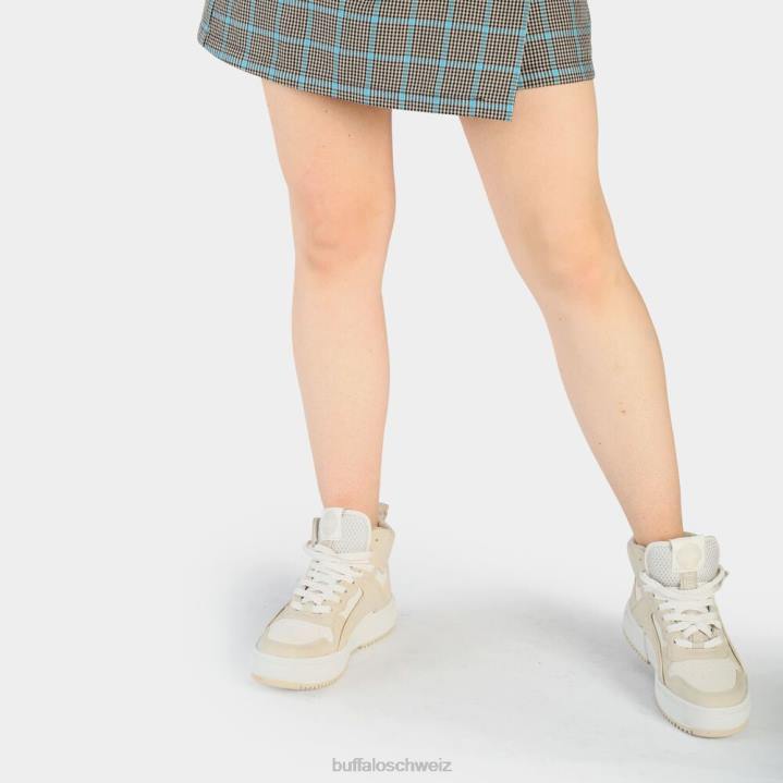 Buffalo RSE Mid Sneaker High vegan 846Z485 Beige|Turnschuhe