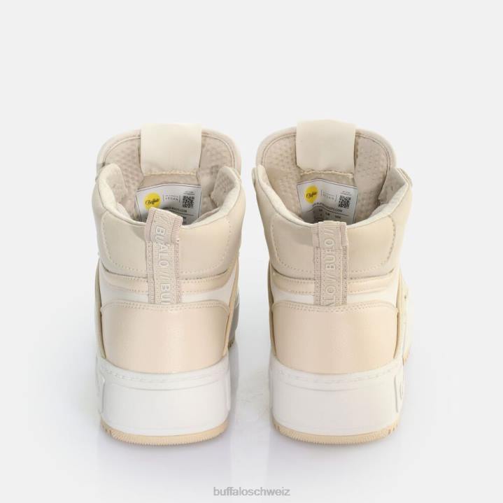 Buffalo RSE Mid Sneaker High vegan 846Z485 Beige|Turnschuhe