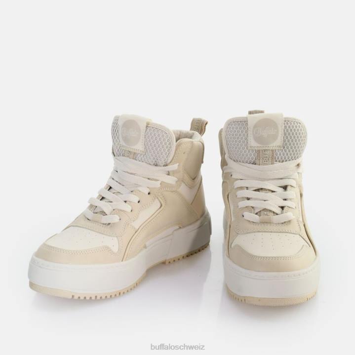 Buffalo RSE Mid Sneaker High vegan 846Z485 Beige|Turnschuhe