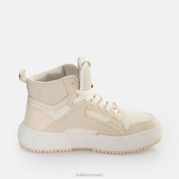 Buffalo RSE Mid Sneaker High vegan 846Z485 Beige|Turnschuhe