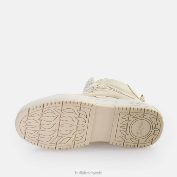 Buffalo RSE Mid Sneaker High vegan 846Z485 Beige|Turnschuhe
