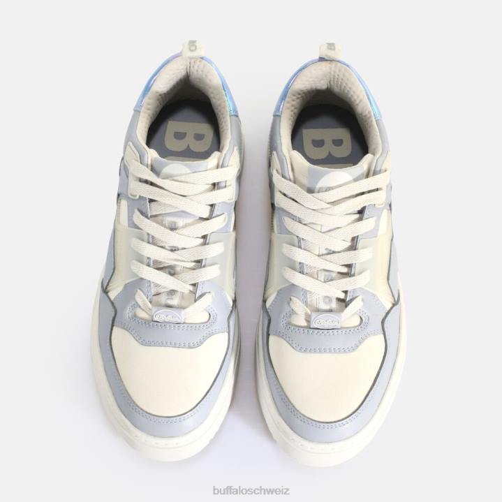 Buffalo RSE V2 Sneaker Low vegan 846Z390 hellblau/grau|Turnschuhe