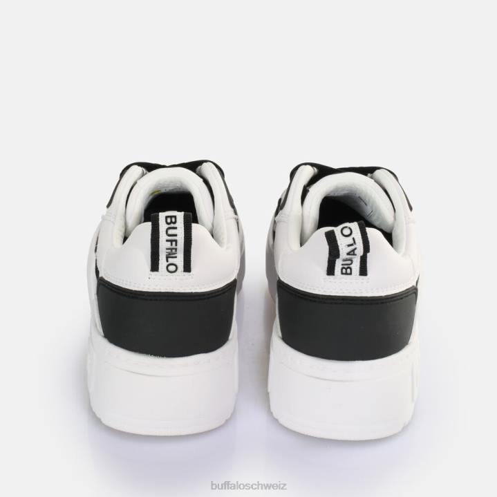 Buffalo RSE V2 Sneaker Low vegan 846Z45 Schwarz-Weiss|Turnschuhe