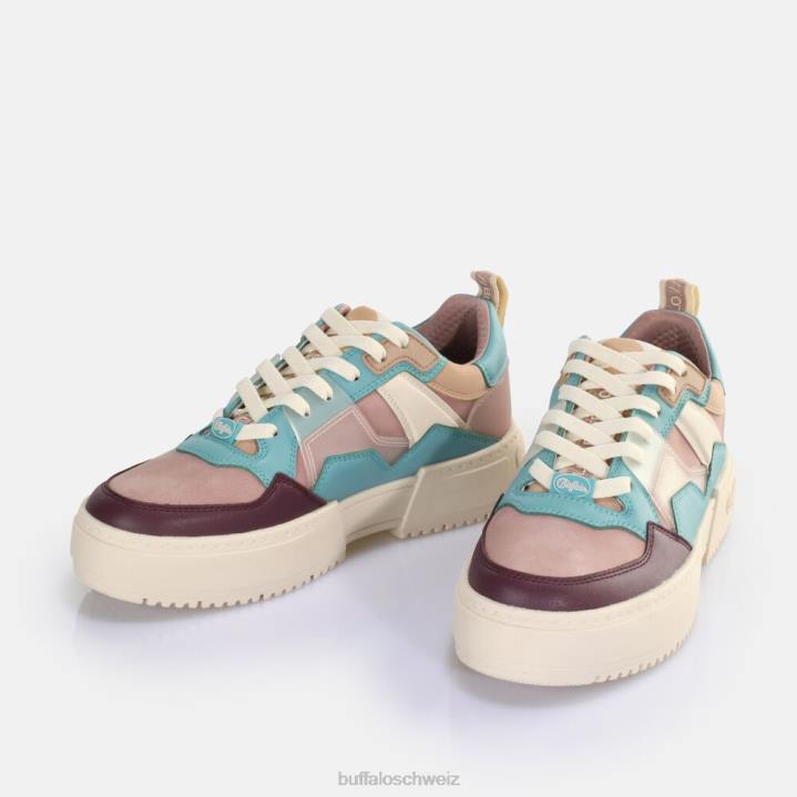 Buffalo RSE V2 Sneaker Low vegan 846Z50 Benzin/Multi|Turnschuhe