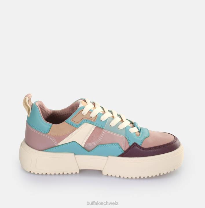 Buffalo RSE V2 Sneaker Low vegan 846Z50 Benzin/Multi|Turnschuhe