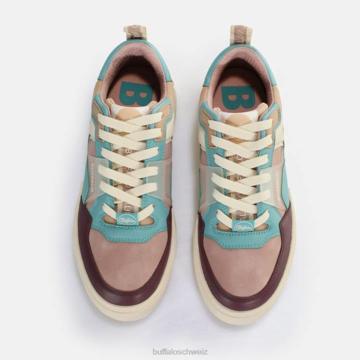Buffalo RSE V2 Sneaker Low vegan 846Z50 Benzin/Multi|Turnschuhe