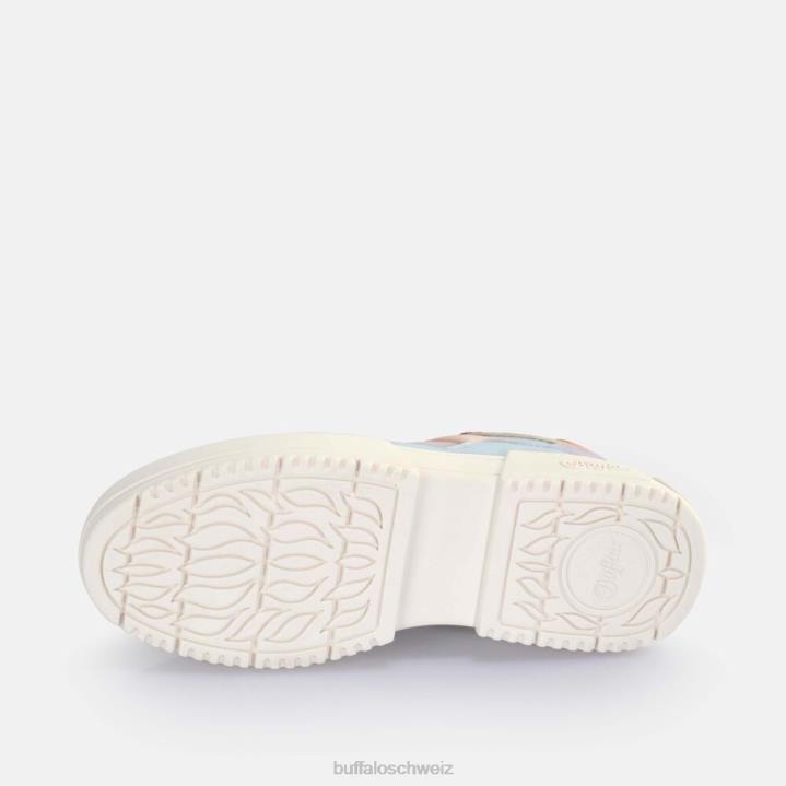 Buffalo RSE V2 Sneaker Low vegan 846Z52 lila/hellblau|Turnschuhe