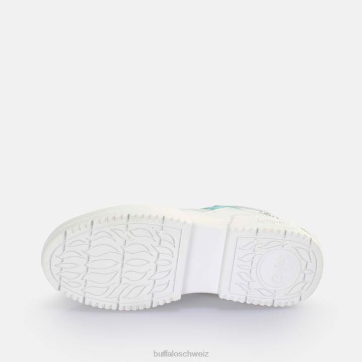 Buffalo RSE V2 Sneaker Low vegan 846Z59 Weißsilber|Turnschuhe