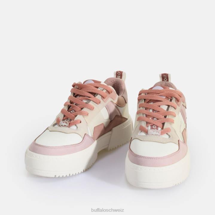 Buffalo RSE V2 Sneaker Low vegan 846Z666 hellrosa/weiß|Turnschuhe