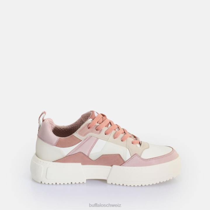 Buffalo RSE V2 Sneaker Low vegan 846Z666 hellrosa/weiß|Turnschuhe