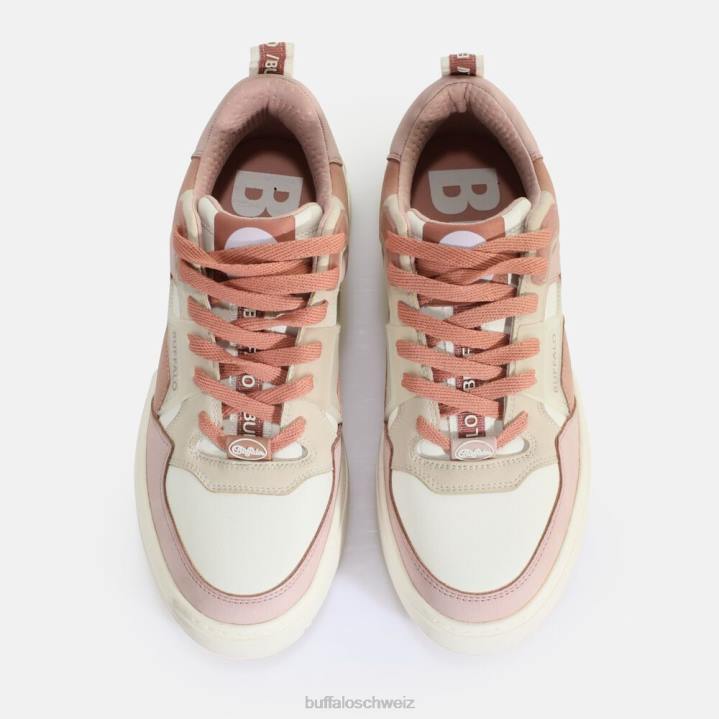 Buffalo RSE V2 Sneaker Low vegan 846Z666 hellrosa/weiß|Turnschuhe